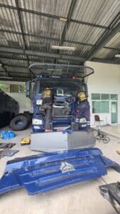 ตั้งศูนย์คู่ล้อหน้ากรองดักน้ำกรองดักน้ำน้ำมันเฟืองท้าย